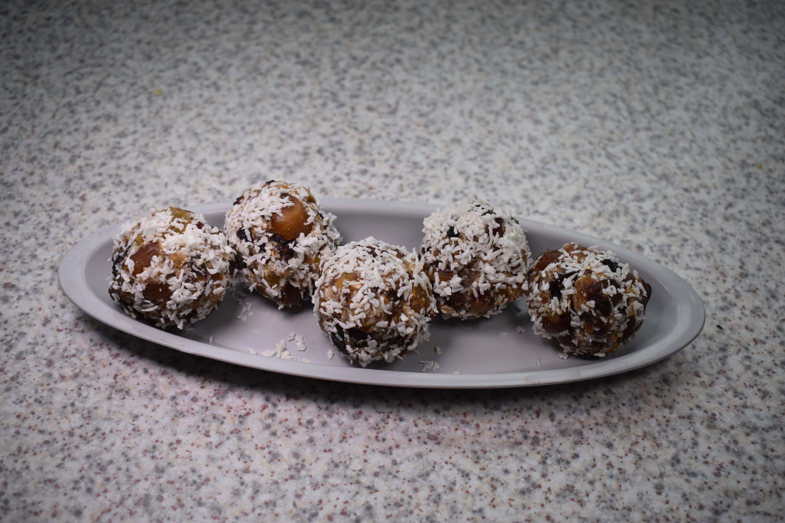 Oat and Coconut Energy Balls Cycling Labs