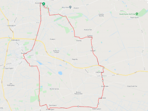 Ruskington Cycle Route