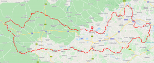 Round Berkshire Cycle Route Complete Map