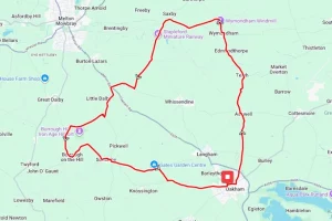 Oakham and Wymondham Cycling Route