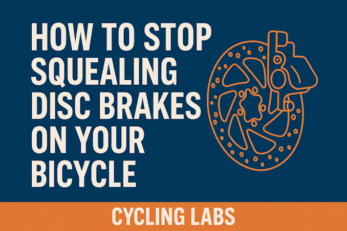How to stop squealing disc brakes on your bicycle