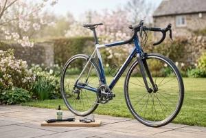 A shiny bike ready to ride following a spring tune-up